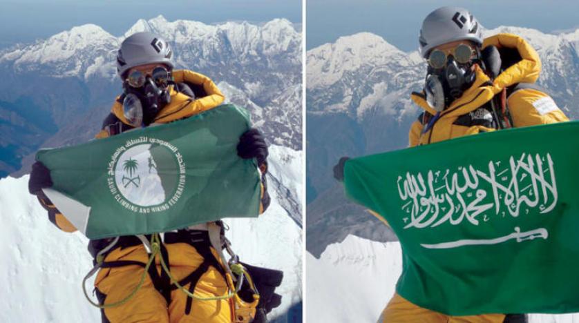 اول سعودي يتسلق قمة افرست